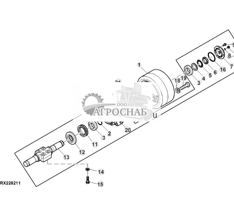 Mid-Roller Assembly, Wide, 203 mm - ST394143 417.jpg